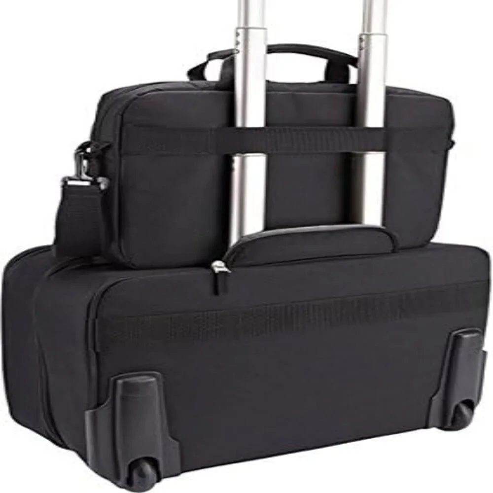 Case Logic 14.1-Inch Laptop and iPad Slim Case (Black)/NWT